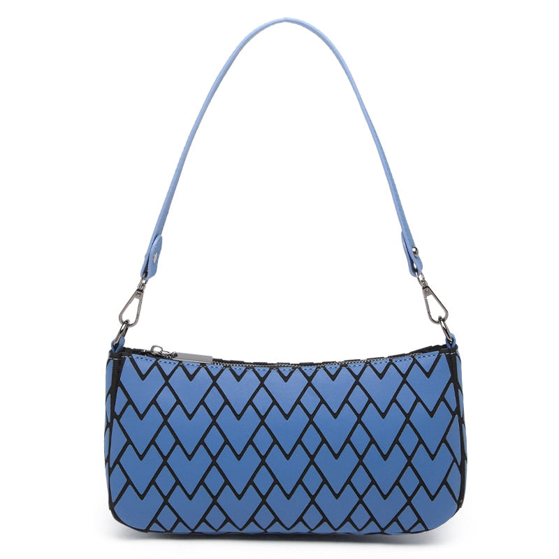 Holographic Geometric Purse ERIN The Store Bags Gold