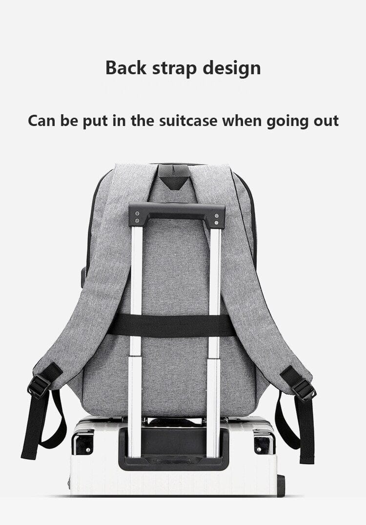 Backpack With USB And Secret Pockets The Store Bags