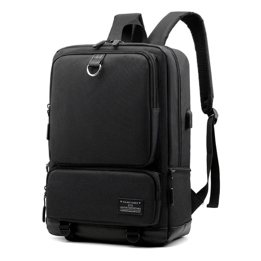 Backpack With USB Charger The Store Bags Black 