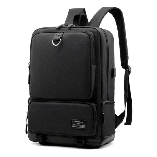 Backpack With USB Charger The Store Bags Black