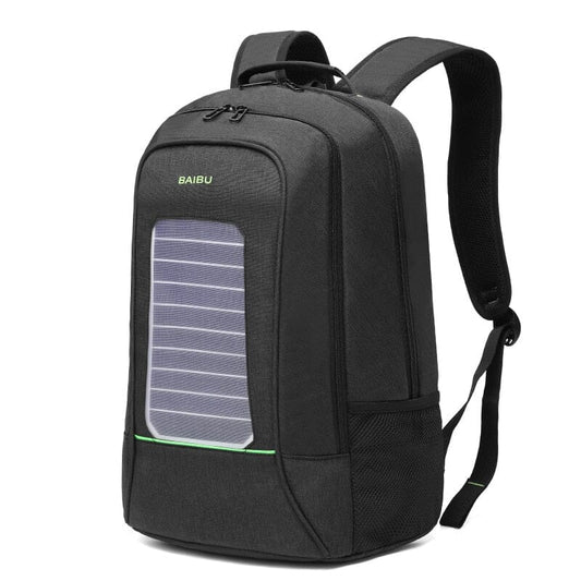 Backpack USB Solar Charger The Store Bags Black
