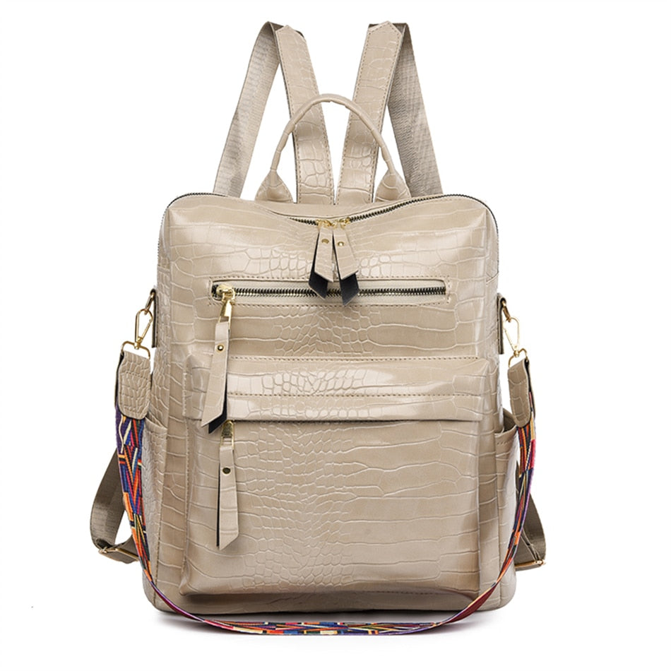Travel Purse Backpack Anti Theft The Store Bags Beige