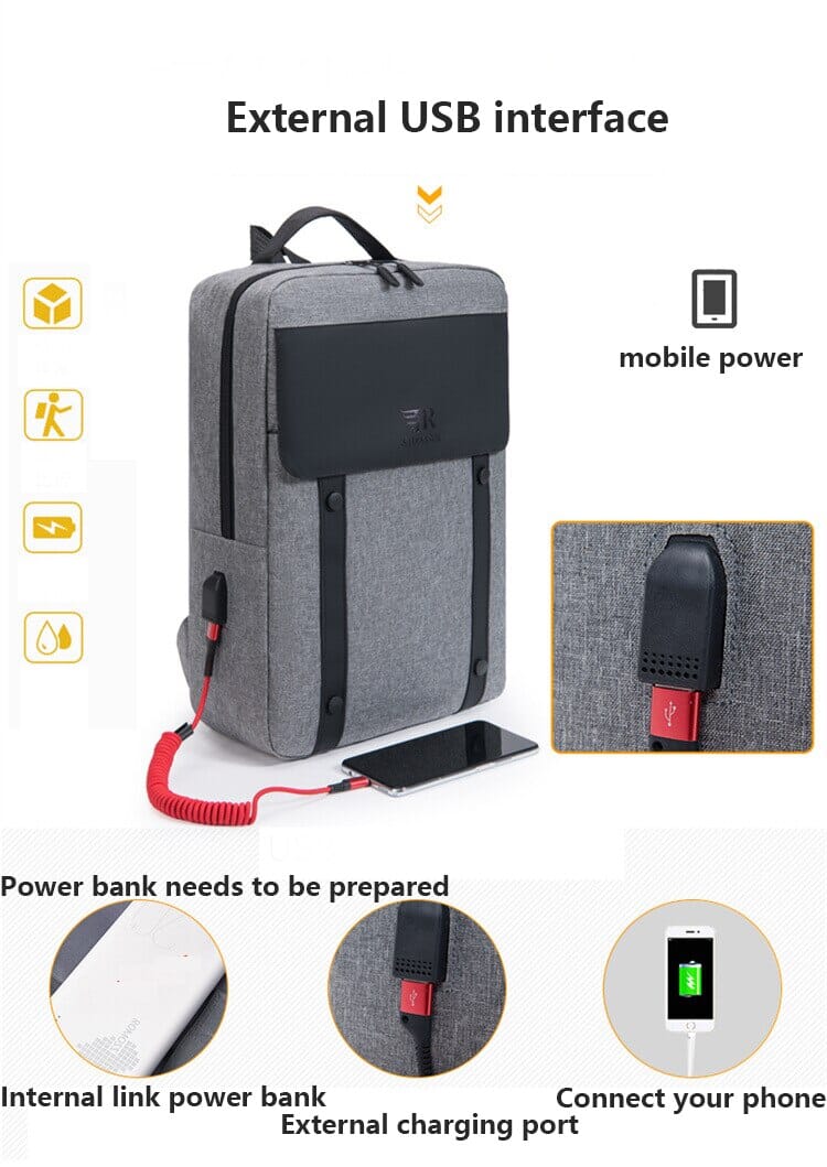 Computer USB Port Backpack The Store Bags