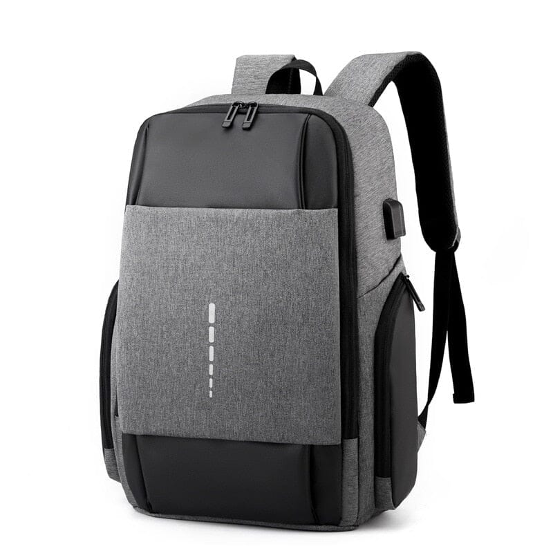 USB Charging Port Backpack The Store Bags Gray 