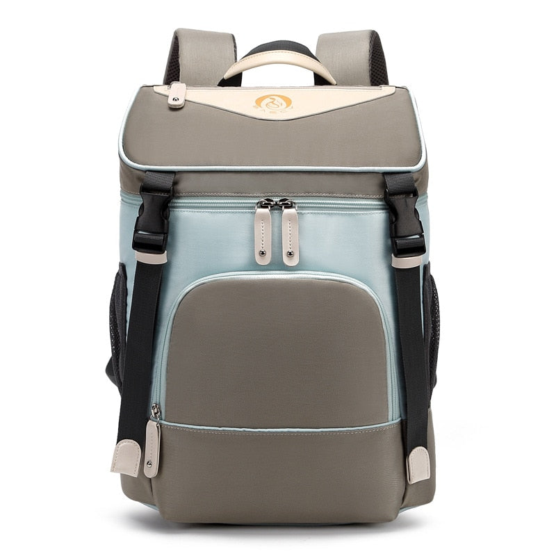 Extra Large Baby Diaper Backpack The Store Bags Gray blue