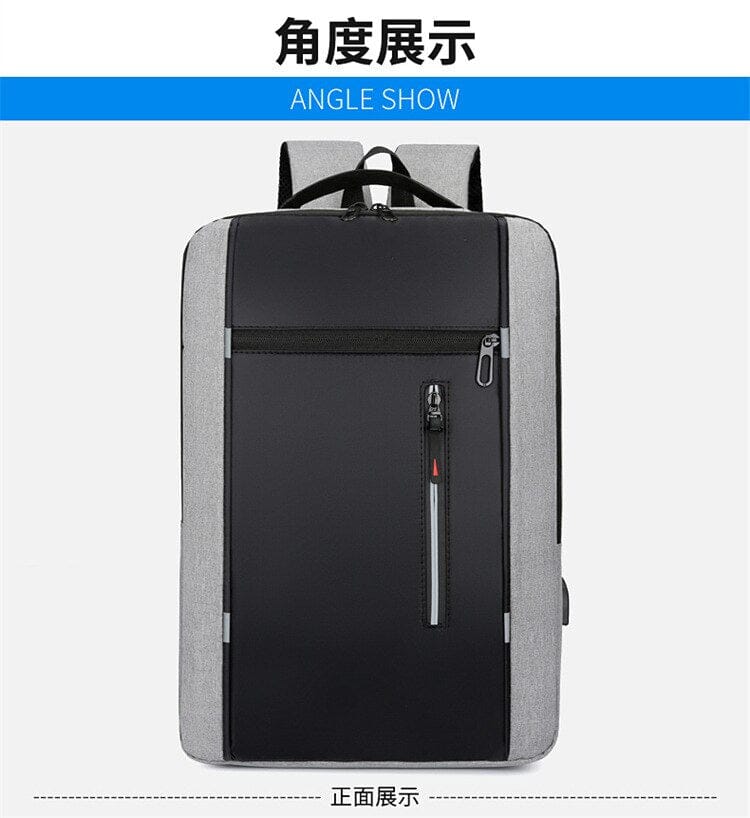Mens Backpack With USB Charger The Store Bags