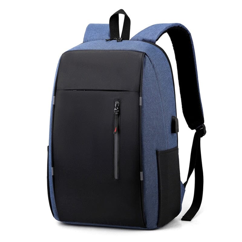 Backpack With USB Charging Port The Store Bags Blue 