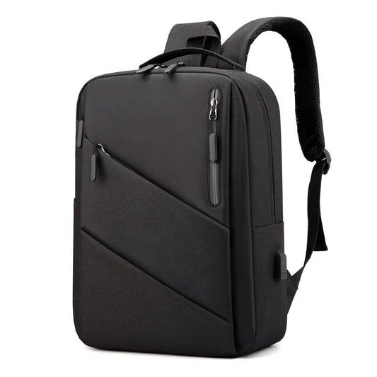 Laptop Backpack With USB Charging Port The Store Bags Black