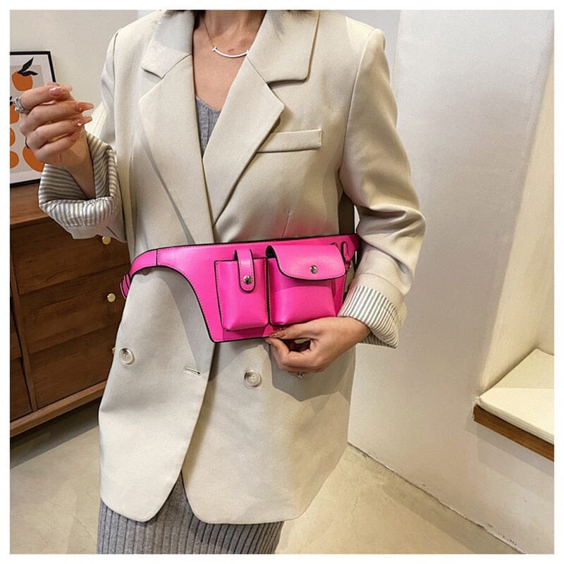 Leather Cell Phone Fanny Pack The Store Bags