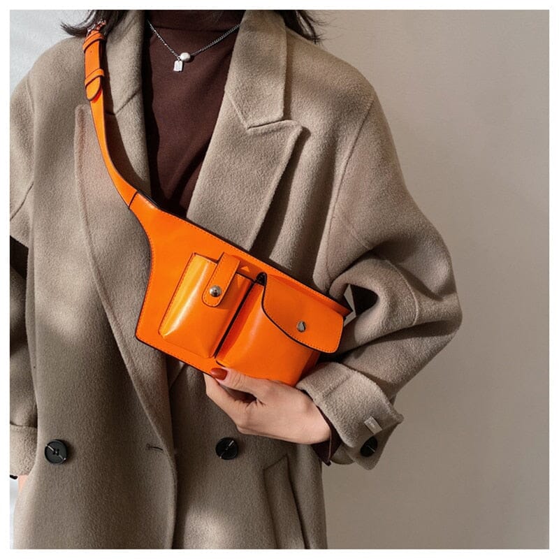 Leather Cell Phone Fanny Pack The Store Bags