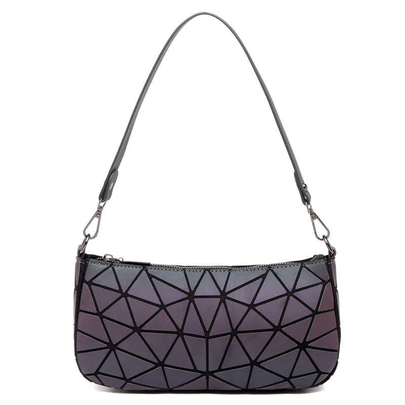 Holographic Geometric Purse ERIN The Store Bags