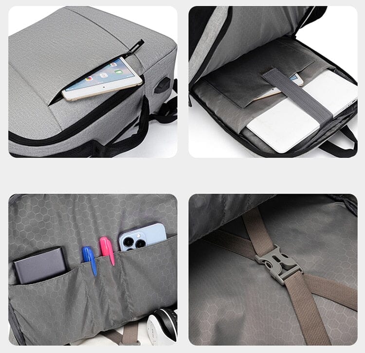 Laptop Backpack With USB Charger The Store Bags