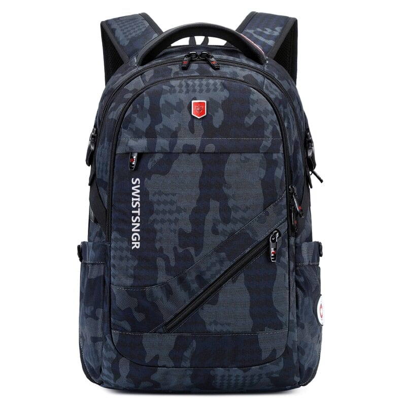 Zipper Lock Backpack The Store Bags Camouflage grey