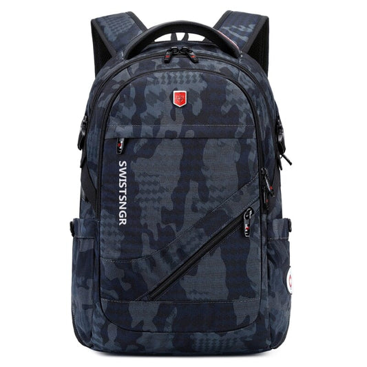 Zipper Lock Backpack The Store Bags Camouflage grey
