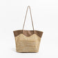 Large Straw Bag With Zipper The Store Bags Brown 