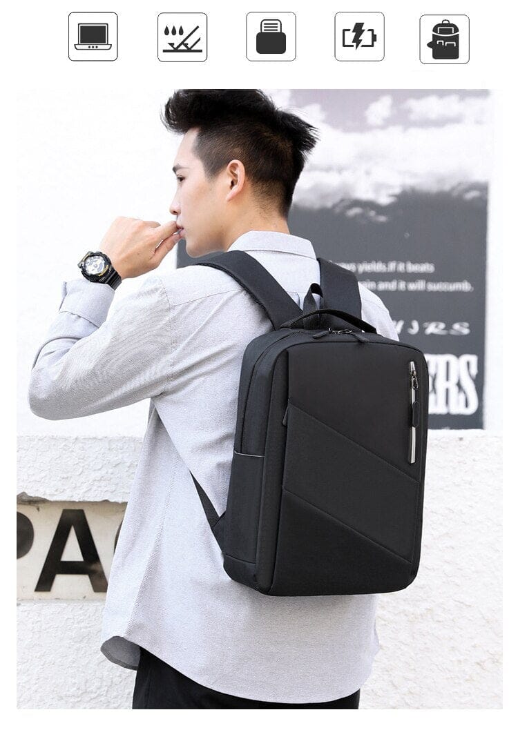 Laptop Backpack With USB Charging Port The Store Bags