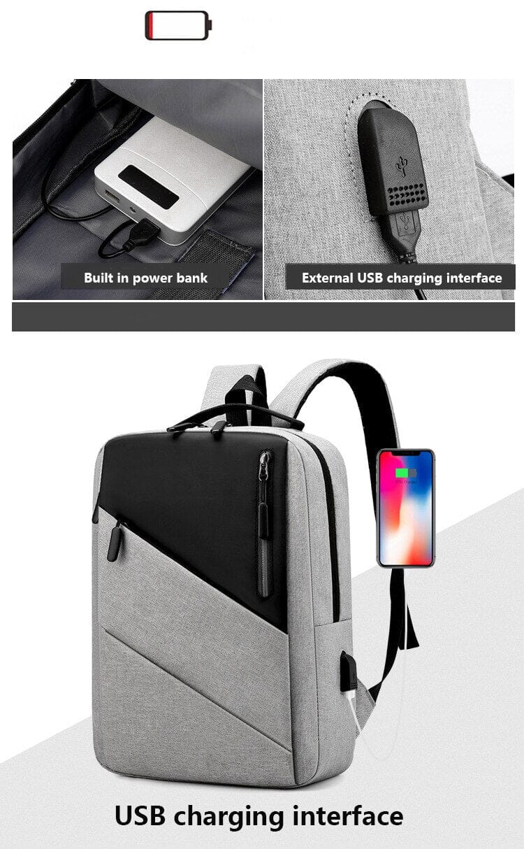 Laptop Backpack With USB Charging Port The Store Bags