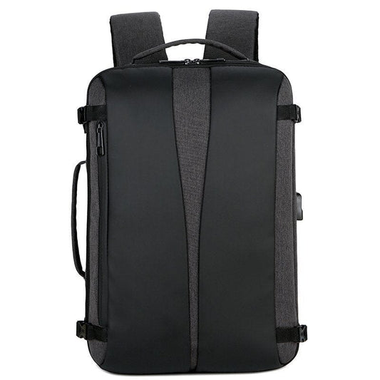 Business Backpack 17 inch Laptop USB The Store Bags Black