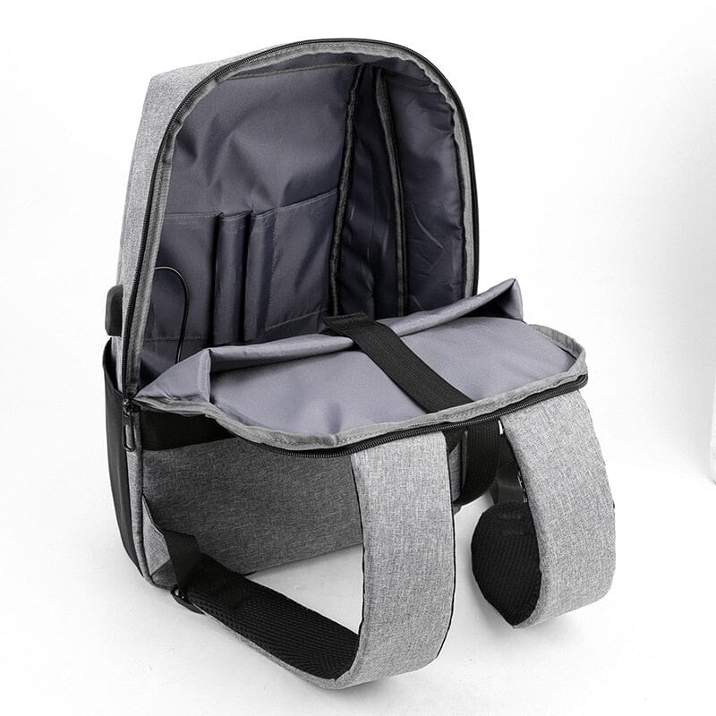Backpack With USB And Secret Pockets The Store Bags