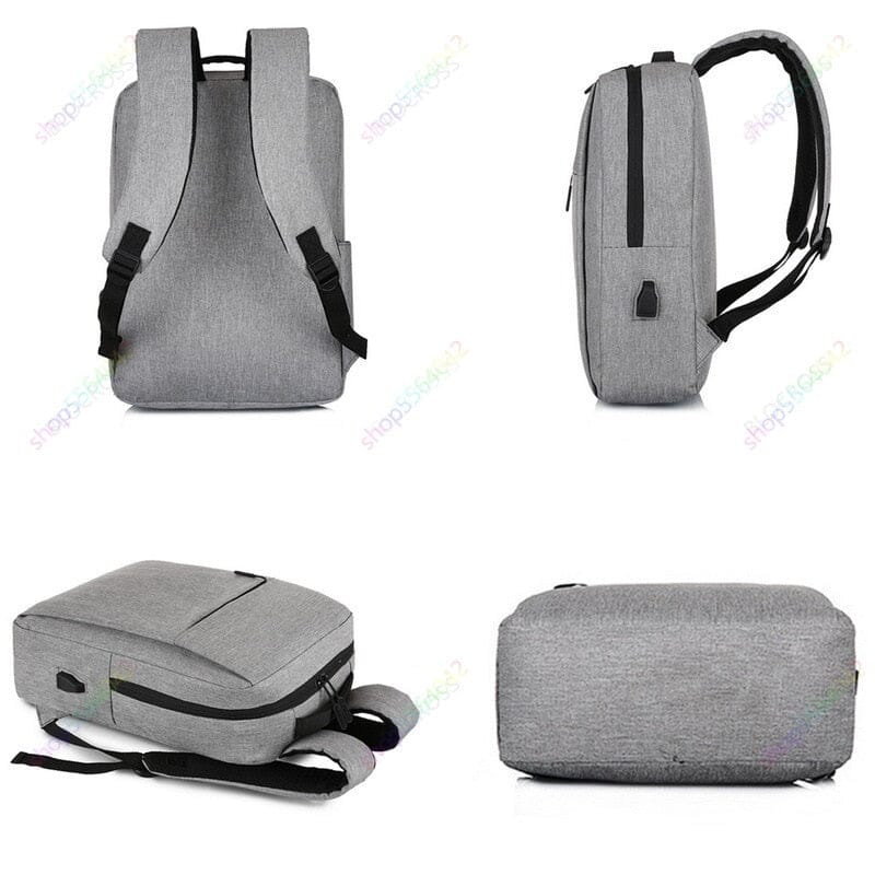 Professional Slim Laptop Backpack With USB Port The Store Bags