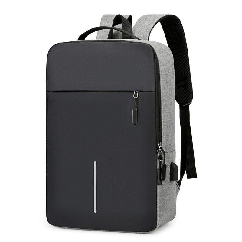 USB Charging Backpack The Store Bags Gray