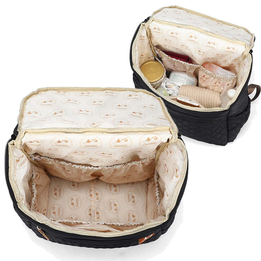 Navy Blue Quilted Diaper Bag The Store Bags