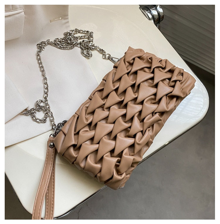 Woven Leather Purse The Store Bags 