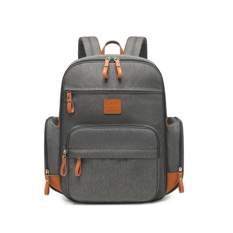 Diaper Bag With Laptop Sleeve The Store Bags MPB14-dark gray