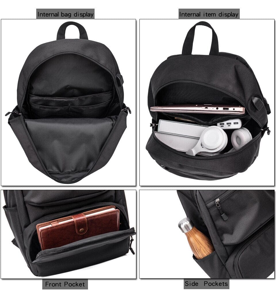 Multi Function USB Charging 14 Laptop Backpack The Store Bags 