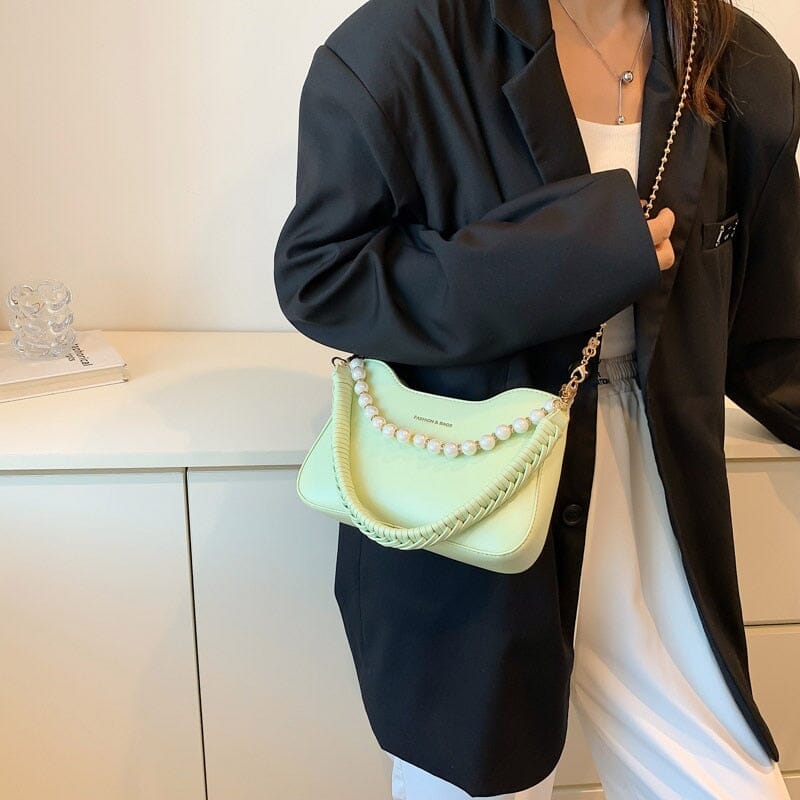 Beaded Leather Crossbody Bag The Store Bags