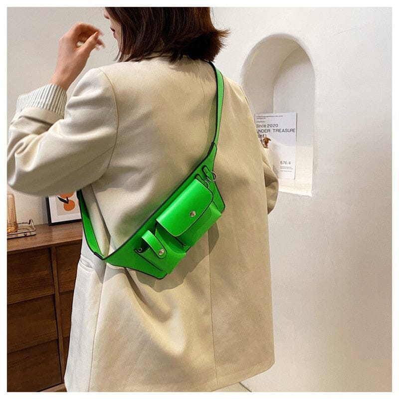 Leather Cell Phone Fanny Pack The Store Bags