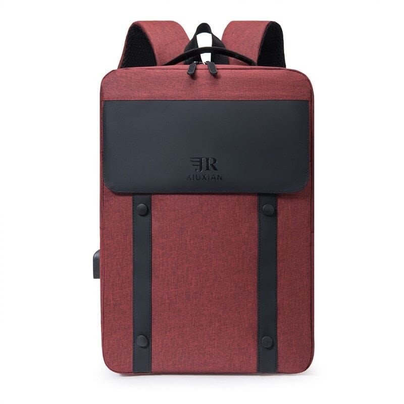 Computer USB Port Backpack The Store Bags Red