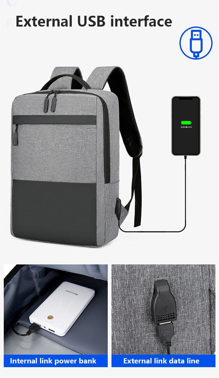 Backpack With USB C Charging Port The Store Bags