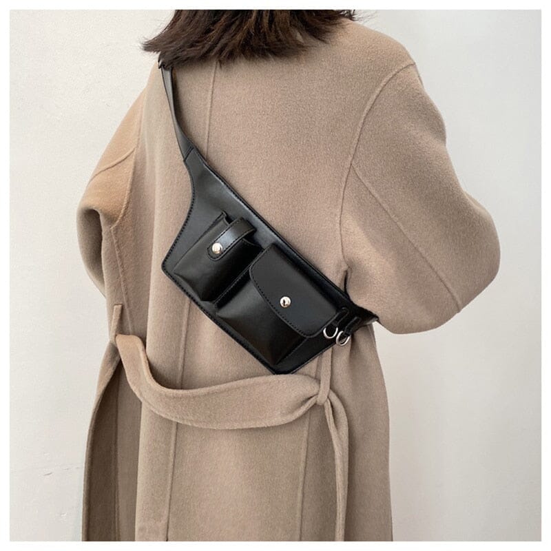 Leather Cell Phone Fanny Pack The Store Bags