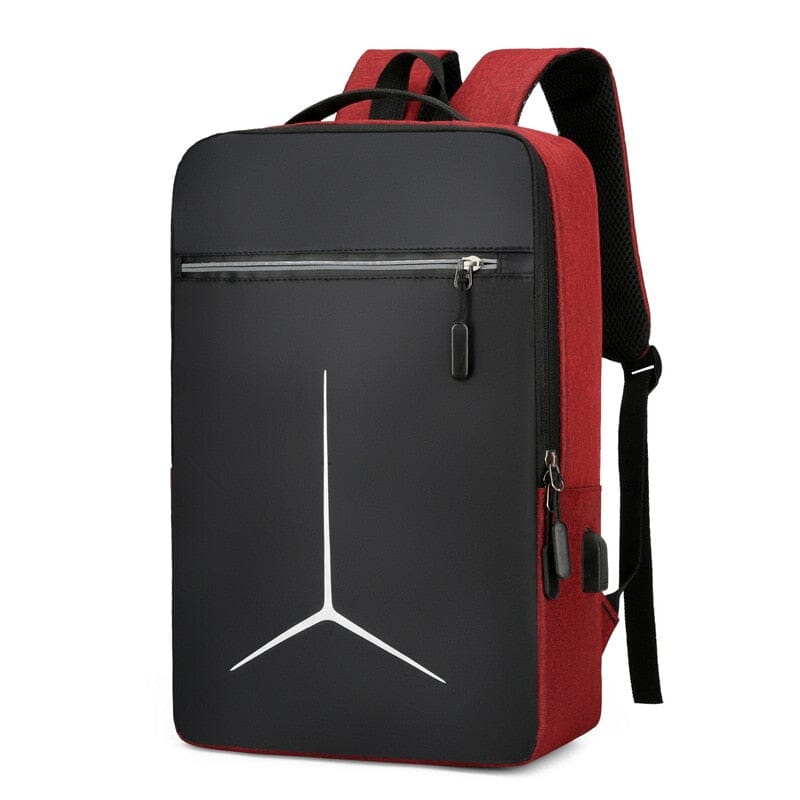 Backpack usb Port The Store Bags Red