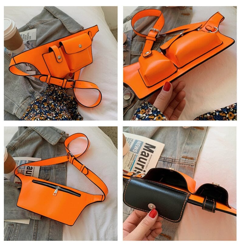 Leather Cell Phone Fanny Pack The Store Bags