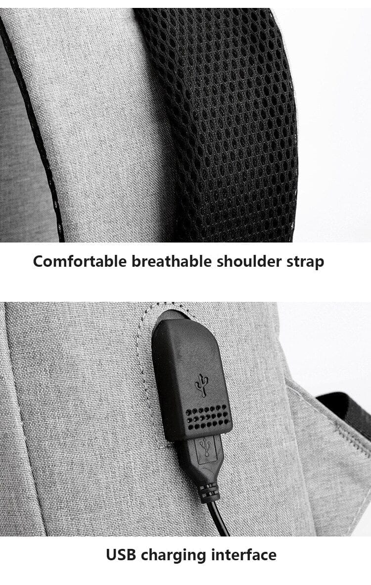 Laptop Backpack With USB Charging Port The Store Bags