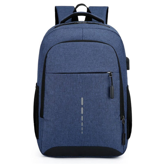 Waterproof Charger Backpack The Store Bags Blue
