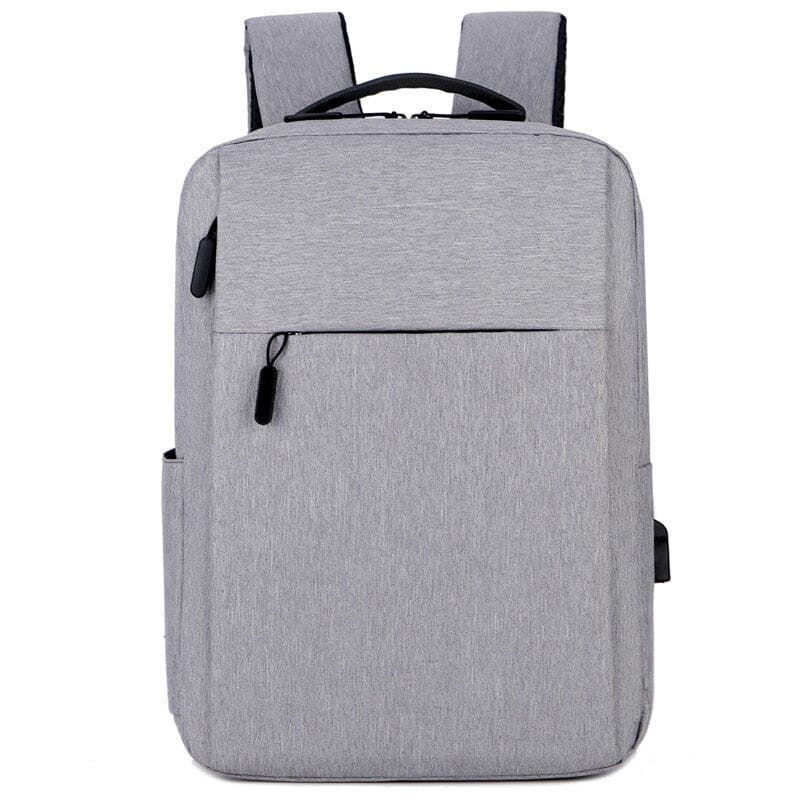 Professional Slim Laptop Backpack With USB Port The Store Bags Laptop Bag Grey