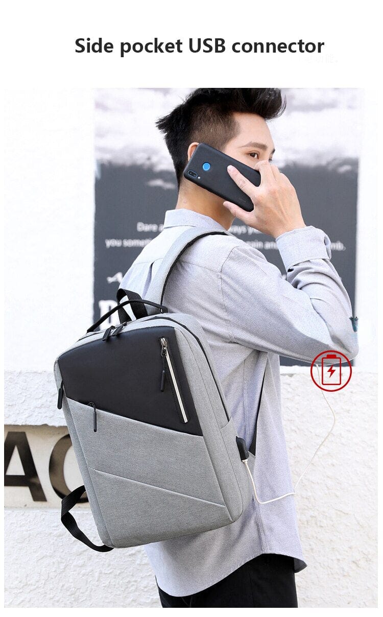 Laptop Backpack With USB Charging Port The Store Bags