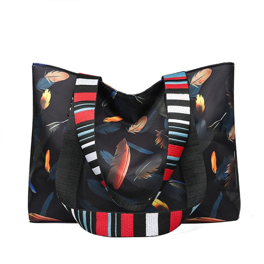 Poaba Bag Tote The Store Bags Big feather