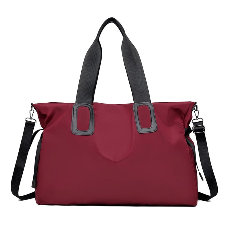 Nylon Gym Tote Bag HERIN The Store Bags Wine Red