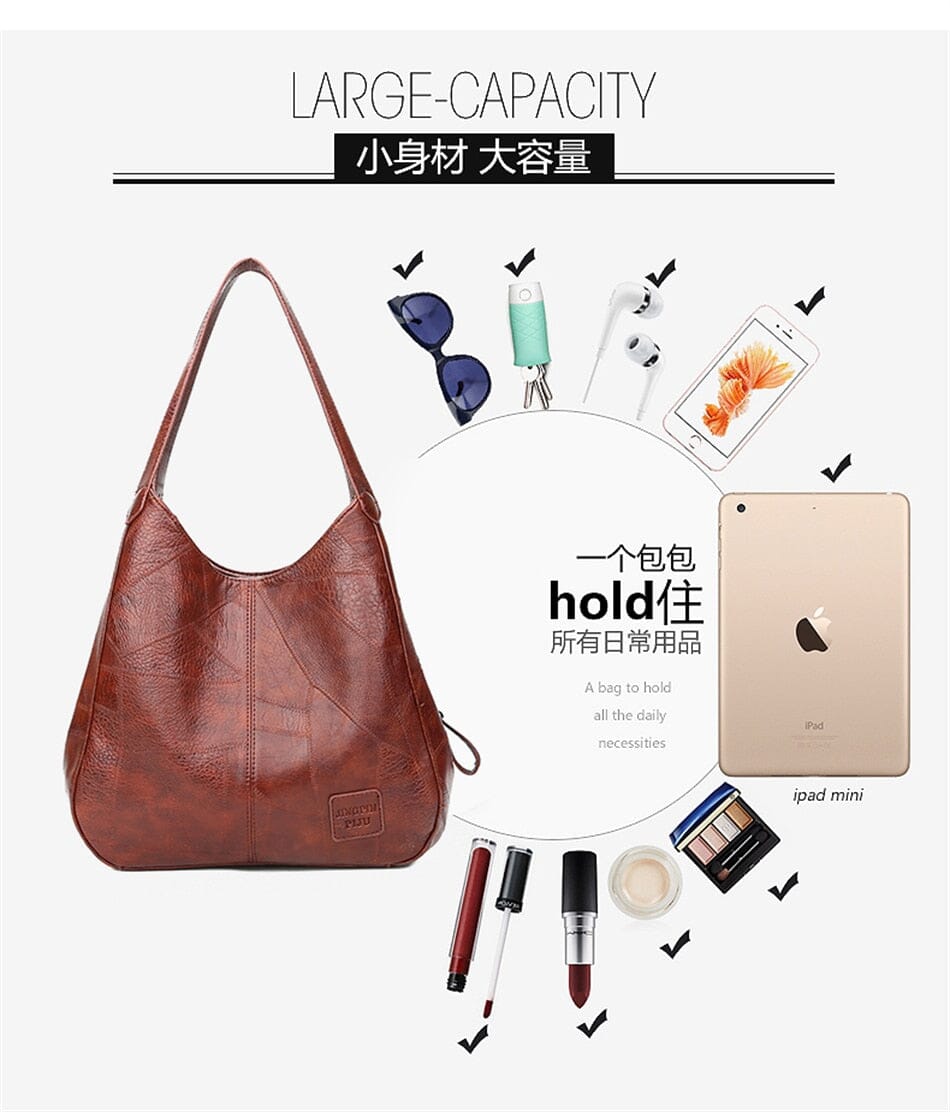 Distressed Leather Tote Bag The Store Bags