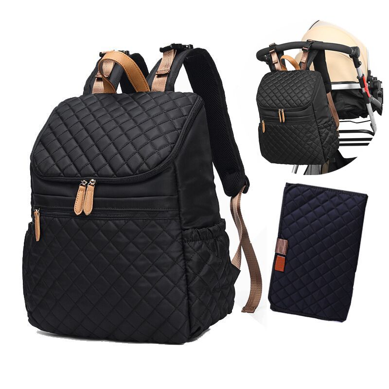 Navy Blue Quilted Diaper Bag The Store Bags