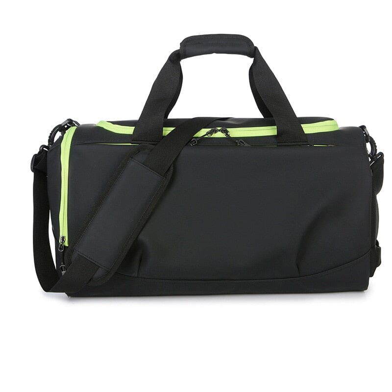 Gym Bag Laptop Compartment HERIN The Store Bags Black Green