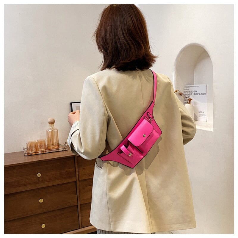 Leather Cell Phone Fanny Pack The Store Bags