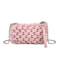 Woven Leather Purse The Store Bags Pink 