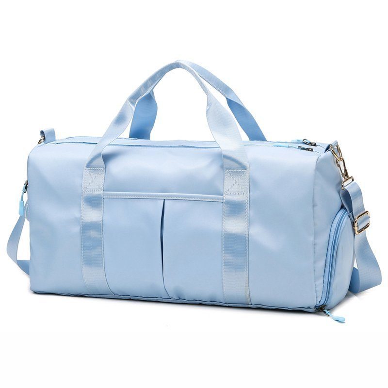 Pink Gym Bag With Shoe Compartment The Store Bags Baby Blue