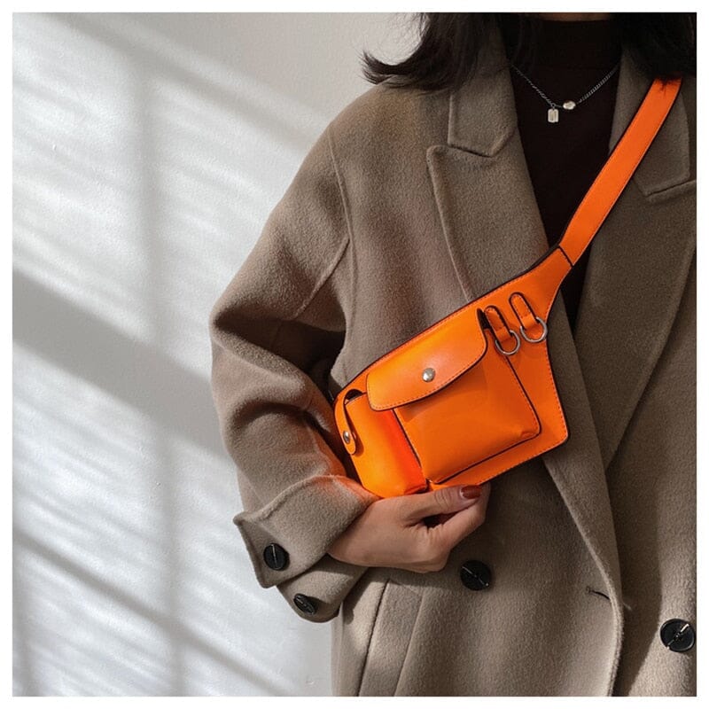 Leather Cell Phone Fanny Pack The Store Bags