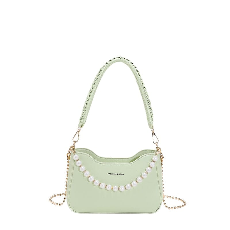 Beaded Leather Crossbody Bag The Store Bags Green 